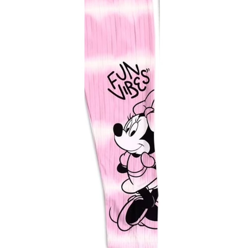 Disney MINNIE MOUSE Girls Toddler 2-Pack Leggings Tie Dye Pink Toddler 4T - Picture 2 of 3